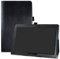 LFDZ Case for Lenovo Tab M10 HD, Slim Folio Folding Stand PU Leather Cover for 10.1 Tablet, Black