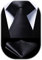 Enlision Schwarze Krawatte Herren Hochzeit Krawatten und Einstecktuch Set Einfarbig Seide Schlips Schwarz Elegant