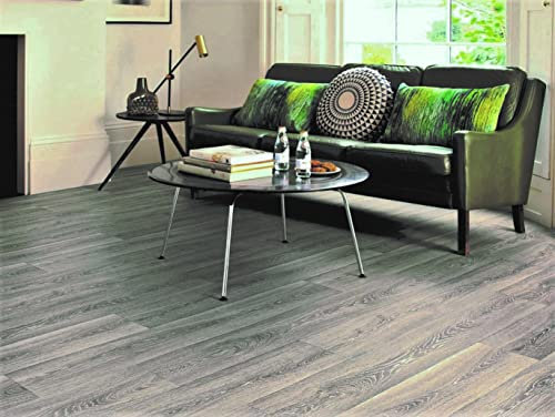 PVC Bodenbelag Vinylboden in eleganter Struktur, Zuschnitt (2m breit, 1,5m lang)