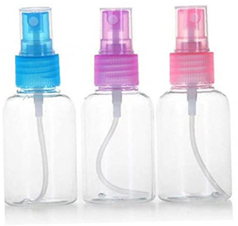 PiniceCore Spray Bottiglia Vuota Chiaro Fine della Foschia Spruzzo Bottiglie di Plastica di Viaggio Atomizzatore Bottiglia Liquido Ricaricabile Contenitori per Make-up 30ml Cosmetic