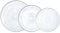 Luminarc SIXTINE Vajilla Vidrio 18 Piezas 6 Personas, Color Transparente, 9423979