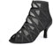 TINRYMX Scarpe da Ballo Latino Donna Raso delle Punta Aperta Salsa Tango Professionale Ballroom,YCL445-Nero-7.5cm,42 EU