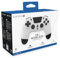 Gioteck VX4 Wireless Controller for PlayStation 4 (PS4) - White with Progammable Back Buttons - Bluetooth Compatible