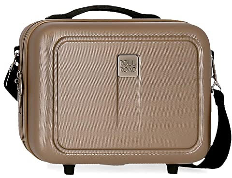 Roll Road Camboya Trousse de Toilette Adaptable avec bandoulière Gris 29 x 21 x 15 cm Rigide ABS 9,14 l