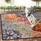 Impression Outdoor Teppich Wetterfest - Balkon Teppich Wasserabweisend - Teppich für den Innen und Außenbereich, Terrasse, Garten, Wohnzimmer, Bad oder Küche - Multi, 140 x 200 cm