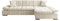 Mirjan24 Ecksofa Malwi Cord mit Regulierbare Armlehnen, L-Form Sofa mit Schlaffunktion und Bettkasten, Design Eckcouch, Wohnlandschaft, Couch (Poso 100, Seite: Rechts)