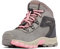 Columbia Newton Ridge Amped, Scarponi da trekking ed escursionismo di media altezza Unisex - bambini e ragazzi, Stratus/Pink Orchid Toddler, 28 EU