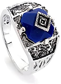 Zaky The Vampire Schmuck Carolim Ringe Verschiedene Sets Vampir Elena Gilbert Öffnung Eisenkraut Medaillon Anhänger Halskette (L)