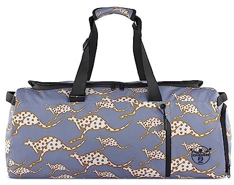 Chiemsee Jump N Fly Sporttasche aus PET - Reisetasche Groß Unisex-Weekender in Lila