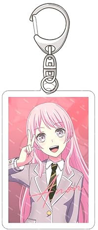 MayDee BanG Dream Schlüsselanhänger Anime It's MyGO Figur Anhänger Cosplay Accessories Schlüsselanhänger Aus Acryl, Geburtstags Geschenk, 6cm Doppelseitig Bedruckte Anime Deko (D)