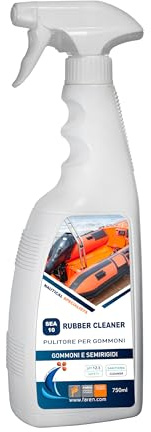 FAREN Sea 10, Reiniger für Schlauchboote und pneumatische Boote, ideal für schwarze Markierungen, Fett, Öl, schnell und effektiv, 750 ml