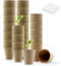 Muzhira Germination Pots, 8cm 50pcs Plant Nursery Pots, Flower Pot Plant Container for Seedlings, Cuttings, Transplanting