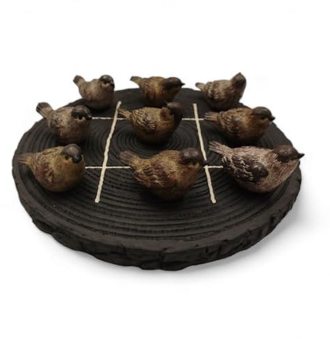 Gartenspielzeug Tic Tac Toe Vögel Gartenspiel