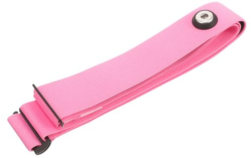 WOONEKY Elastischer Nylon Brustgurt Verstellbar und Verschleißfest für Sportmonitoring Beim Joggen und Running Geeignet