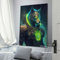 FUmoney Space Marine Wolves5, dekorative Wandkunst für den Innenbereich, hochauflösendes Poster, Heimästhetisches Hintergrundgemälde für Wohnzimmer, Schlafzimmer, 30 x 45 cm