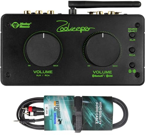 Monkey Banana Zookeeper Bluetooth Audio-Controller Monitor-Controller + keepdrum Adapterkabel