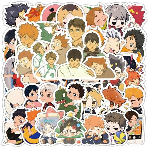 Haikyuus Aufkleber, 115 Pcs Figur Vinyl Wasserdichte Stickers Für Party, Wasserflasche Scrapbook Laptop Skateboard Computer Für Teens Studenten