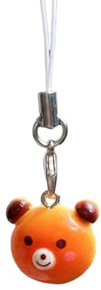 ZwaitL Porte-clés en forme de pain, animal animal - Simulation de nourriture - Pendentif pour sac à dos - Accessoires élégants, Ours en pain