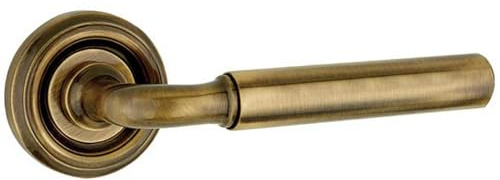 Loops Elegant Antique Brass Door Handle for Modern Homes - Interior Handle