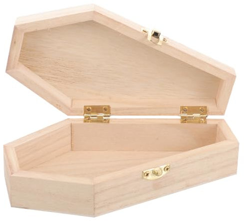 Garneck Kleine Sargförmige Schmuckbox Zur Aufbewahrung Und Präsentation Tragbare Halloween-geschenkbox Für Schmuck Und Dekoration Für Festlichkeiten Und Besondere Anlässe