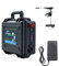 JHKJ Batterie Lithium 12 V 60 Ah, 80 Ah, 100 Ah, 120 Ah, 150 Ah pour Propulsion électrique, avec BMS intégré, pour Bateau de pêche de Nuit et hélice, avec Chargeur,12v 80ah