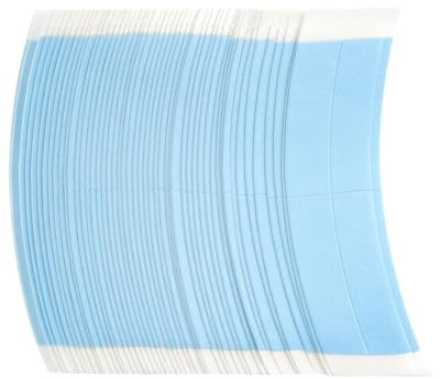 HUVZOR 36pcs Cinta Adhesiva Peluca, Invisible Impermeable Cinta de Doble Cara para Pelucas Cinta de Peluca Delantera de Encaje Cinta de Pegar Pelucas para Fijar Pelucas