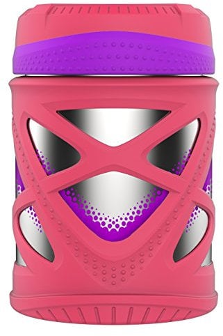 ZULU Fuel Vacuum Insulated Stainless Steel Food Jar, 10 oz, Pink