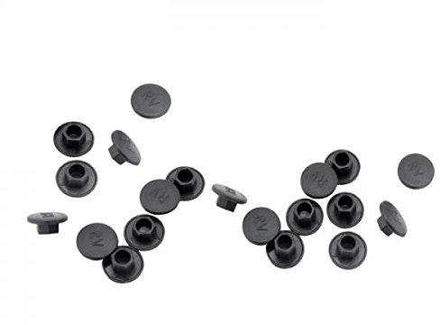 Perfeclan Stopfen Abdeckstopfen Kappen für Fahrrad Headset 20er Ser M5 + M6