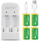 CR2 3V Camera Battery Chargers CR15H270 USB Charger with 4pcs 300Mah Rechargeable Battery for Photo mini25 Camera Digital Sight Golf Rangefinder Disc Brake