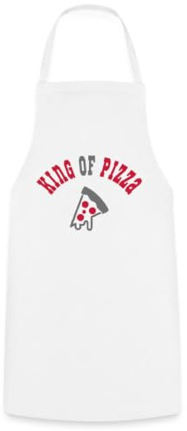Spreadshirt King Of Pizza Pizzakönig Kochschürze