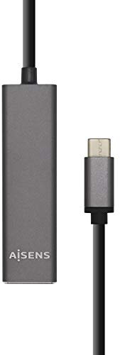 Aisens Hub Usb 3.1 Usb-C. Usb-C/M-4Xtipo A/H. Gris. 15Cm