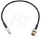 HangTon Cavo video SDI patch coassiale 4K 6G 75Ohm HD Micro BNC a BNC standard Belden 1855A per DJI Lightbridge 2 a monitor (80 cm)