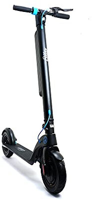 Riley Scooters RS2 Pro Electric Scooter Max. 38-45km Range 25km/h Top Speed: Lightweight Portable escooter with LED Lighting, Triple Braking System Detachable Quick Charge Panasonic Battery