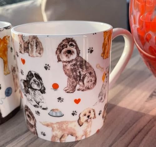Dreamair 1 Pint Fine Bone China Mug Cockapoo