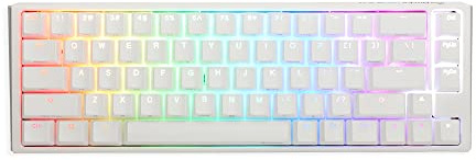 Ducky One 3 Classic Black/White Mini Gaming Tastatur, RGB LED - MX-Brown (US)