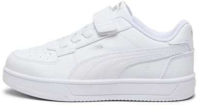PUMA Unisex Kinder Caven 2.0 Ac+ Ps Sneaker, White Silver Black, 32 EU