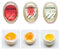 Minuteur d'Oeufs Durs Indicateur Pour Cuisson Dur, Doux, Moyen - Réutilisable, Changement de Couleur, Non Toxique, Sûr - Outil de Cuisine Sans BPA