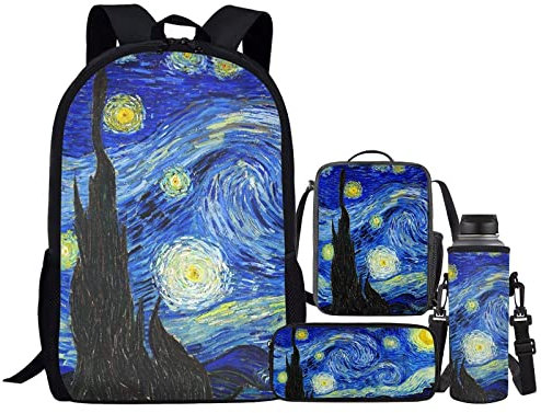 Bolsa de libros con fiambrera para niños, estuche para lápices, soporte para botella de agua, color, 5.0cm*10.5cm*20.5cm, Estuche para lápices