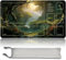 Board Game MTG Playmat + Free Waterproof Bag, Stitched Edges, Smooth Rubber Surface, MTG PlayMat with Zones (An Original Angel of Flight Alabaster Playmat) (MTG (15))