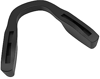 Saucer Ersatz-Nasenstück-Pads für Oakley Knolls OX8144 Brillen, Schwarz , Einheitsgröße