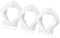 Sunydog Support Mural pour Linksys Velop WiFi Tri-Bande Whole Home, Paquet Blanc de 3