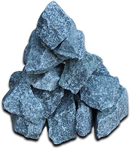 ARKEM Saunasteine 15 kg Dampfstein Aufgusssteine für Outdoor Holzofen Elektroofen Saunaofen