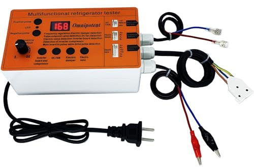 Tester multifunzionale del compressore del frigorifero, tester del solenoide di impulso del compressore dell'invertitore del frigorifero, rivelatore di guasto della valvola elettrica
