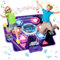 GuKKK Tanzmatte Kinder Spielzeug Geschenke 3-12 Jahre, Beleuchtete Musikmatte, Tanzmatte mit Musik Bluetooth 6 LED Leuchten, Weihnachten Geburtstags Spielzeug ab 3 4 5 6 7 8 9+ Jahre Mädchen Junge