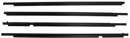 Joint De Fenêtre Voiture Isolation Phonique pour GX470 2003-2009 2003-2009 4 pièces fenêtres extérieures de Voiture Bande d'étanchéité en Caoutchouc Moulage de Ceinture
