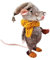 Baoqifong Needle Felted Christmas Mice Plush Toy, Wool Felt Mouse Decorations, Handmade Festival Ornaments