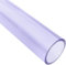 HAF® 1 x 1 Meter PVC Druckrohr Transparent mit Außendurchmesser 50mm & 2,44mm Wandstärke - PVC Rohr aus PVC-U für Rohranschlüsse, Poolverrohrungen und vieles mehr - Qualität: Made in Europe