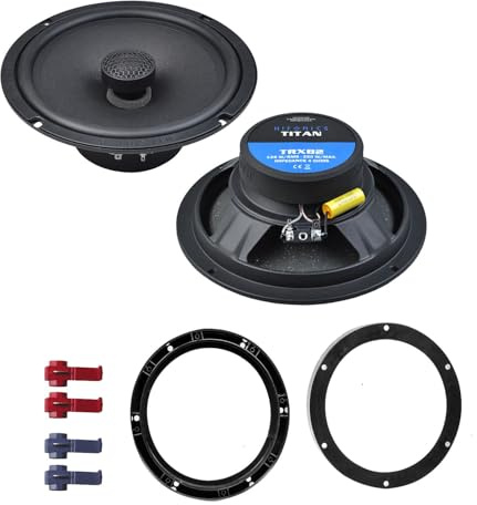 EHO HiFonics Lautsprecher TRX82 500 Watt 20 cm 2 Wege Koax kompatibel mit VW T5 ab 2003 Einbauort: Türen vorne