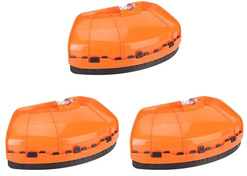Reinscer 3X Universal Brush Cutter Shield Lawn Mower Guard Plastic Grass Trimmer Blade Protector Cover for 26mm/28mm