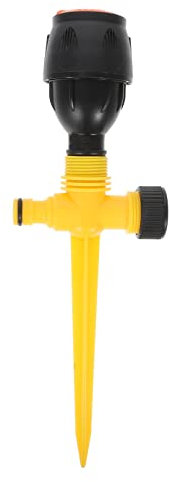 KONTONTY Rociador Automático Aspersor Giratorio para Jardín Aspersor De Agua Ajustable para Césped Sistema De Riego Automático para Control De Temperatura Techo